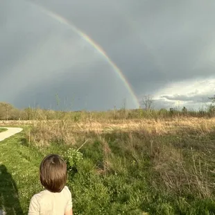 Double rainbow tonight!