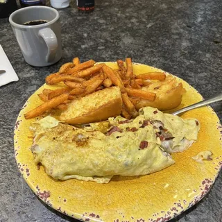 Trainwreck Omelette Platter