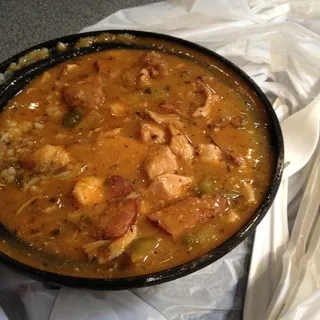 Chicken & Andouille Gumbo w/ White Rice