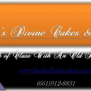 Beck's Divine Cake's and Bakery