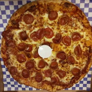 Pepperoni pizza