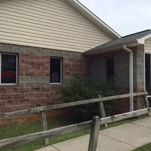 No signage so look for this