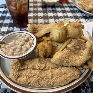 Catfish and fixins