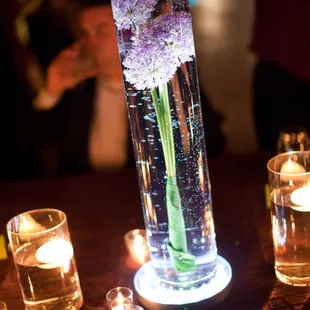 Centerpiece lit up!!