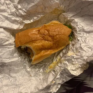 Shrimp Po Boy Sandwich