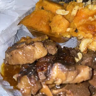 Oxtail tough and not cleaned