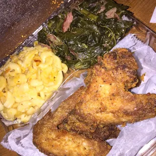 The Collard Greens had an awful fishy taste to them.