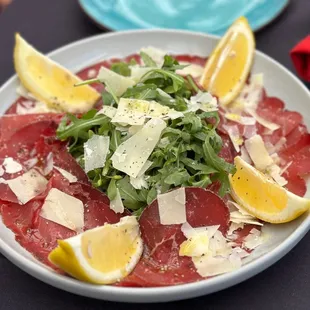Bresaola plate