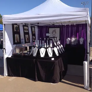 DecoBeading.com is at the Bedford Arts Fest. Come out today and enjoy the beautiful weather