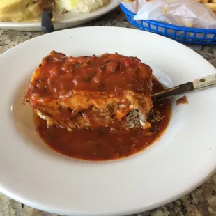 Pastitsio! Best I've had.. And I've tried a few!