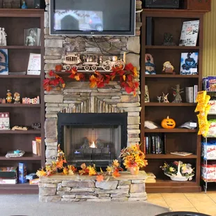 Cozy Fireplace