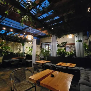 Inside