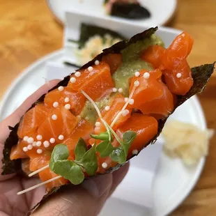 sushi and sashimi, food