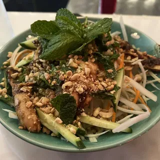 Lemongrass Chicken Papaya Salad