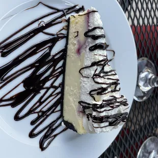 Raspberry cheesecake