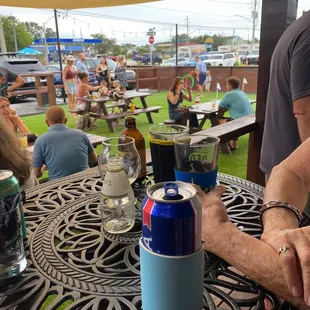 Grand opening- patio