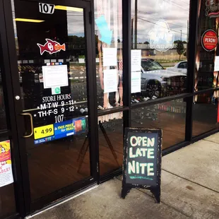 Don't rush, we are open late! Check our listing for daily hours