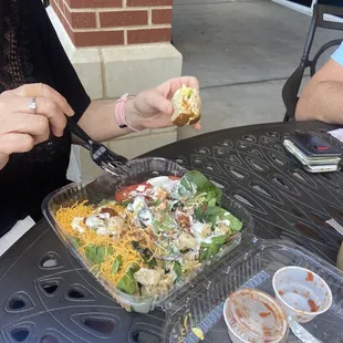 Fajita salad