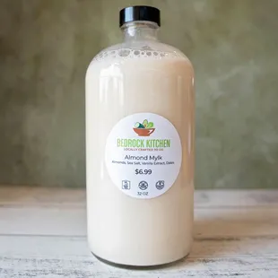Fresh Pressed almond Milk (Call in advance)