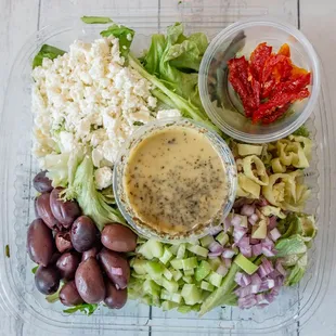 Greek Salad. Vegetarian (GF)