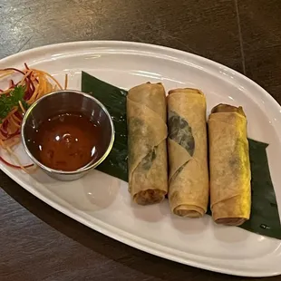 C Crispy Duck Rolls
