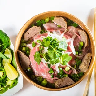 a bowl of beef and vegetables