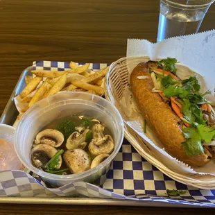 Pork Bahn Viet Street Sub-Banh MI Combo