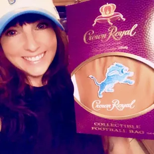 Ordered a limited edition Crown for a special person! Maybe the Lion's season will be smoother with this in hand!