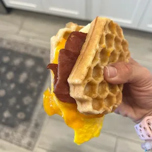 Waffle Sandwich