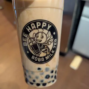 Chai Tea with Boba