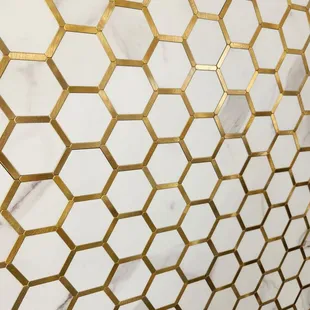 I love the honeycomb tiles.