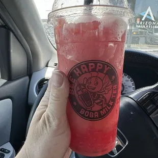 Strawberry Boba