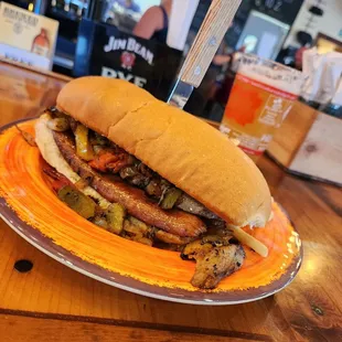 Sausage Hoagie Special