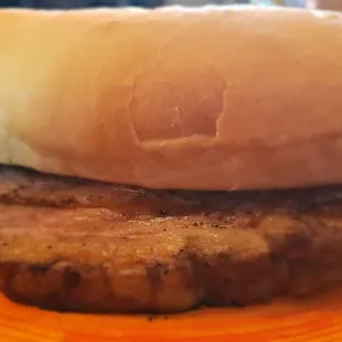 Prime rib sandwich, deep charbroiled flavor