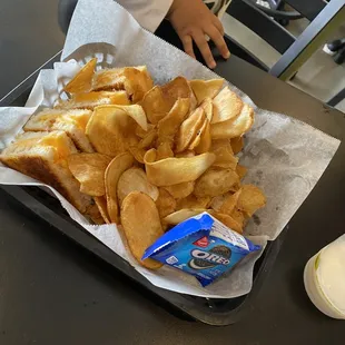 Grilled cheese sandwich