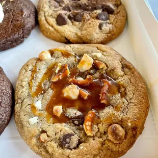 Sea Salt Caramel Crunch Cookie