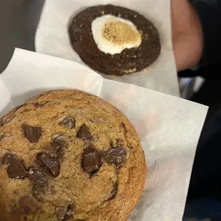 S'mores and chocolate chip