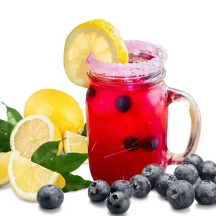 Lemon Blueberry #low calories