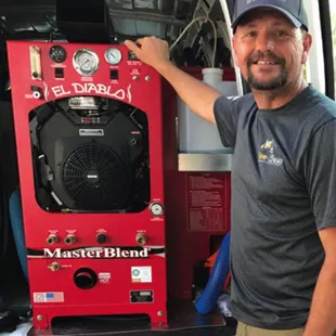 Steve Seifert, Owner of Bee-Kleen. 30+ years in the floor care industry.