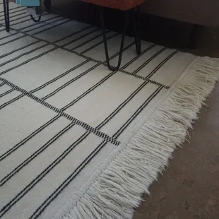 Wool area rug