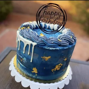 Custom birthday cake