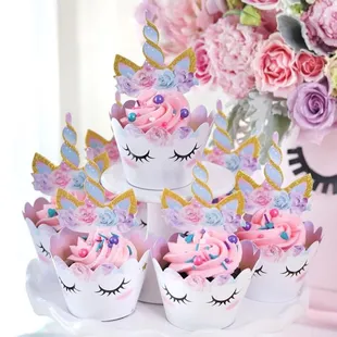 Unicorn cupcakes
