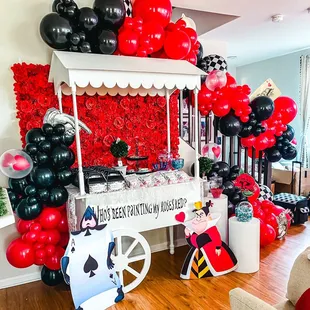 Their dessert cart is thee cutest!