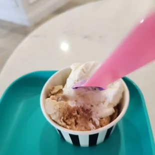 Biscoff cookie and horchata