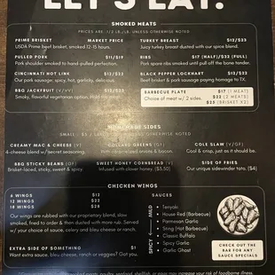 Menu pt. 2