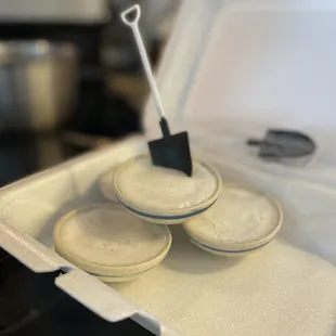 Coconut creme desert- I squealed when I opened the box!  Very tasty and so cute!