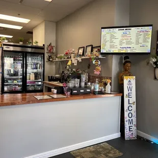 Front entrance when you walk in