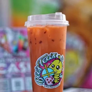 Thai Tea w/ Boba