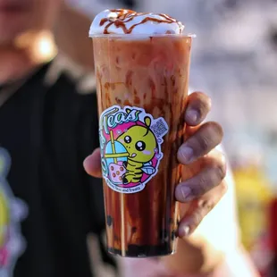 Brown Sugar Milk Tea w/ Boba