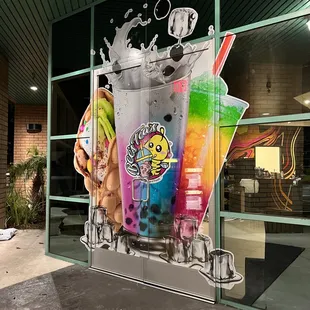 Check out our new window graphics on the entry doors!!!  Suite 105!